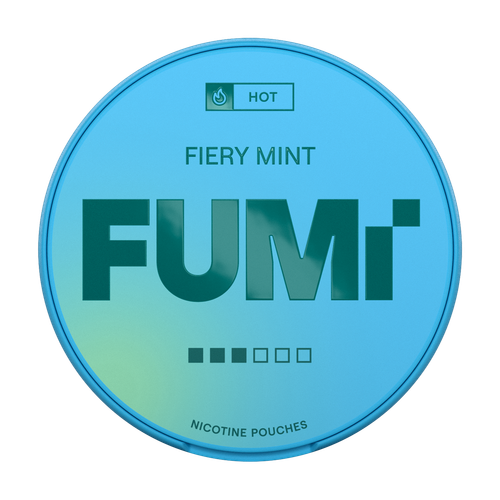 fumi fiery mint 8mg nicotine pouches