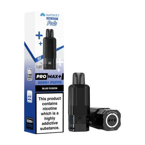 hayati pro max plus 6000 pods blue fusion
