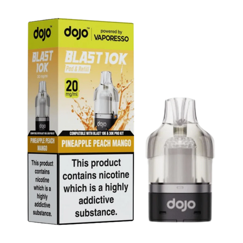dojo blast 10k refill pineapple peach mango