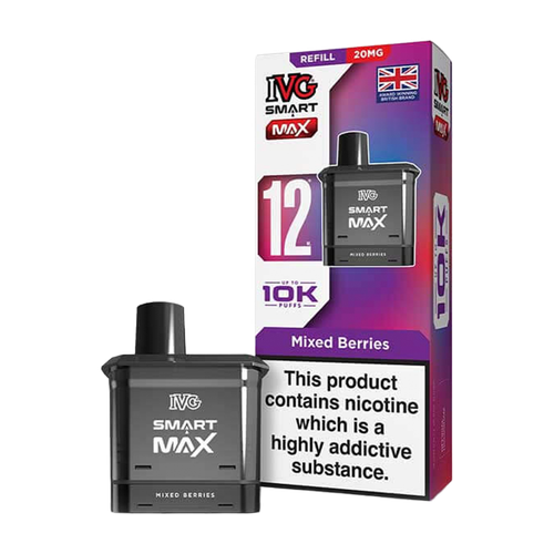 ivg smart max refill refill mixed berries
