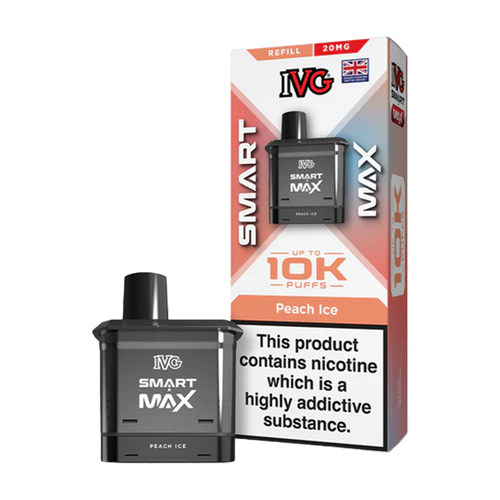 ivg smart max refill peach ice