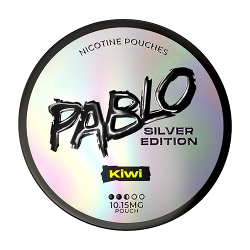 pablo nicotine pouches silver edition kiwi