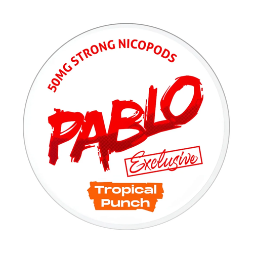 pablo exclusive nicotine pouches tropical punch