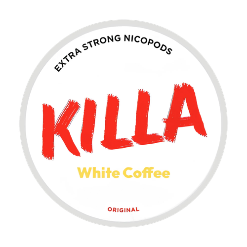 killa nic pouches white coffee