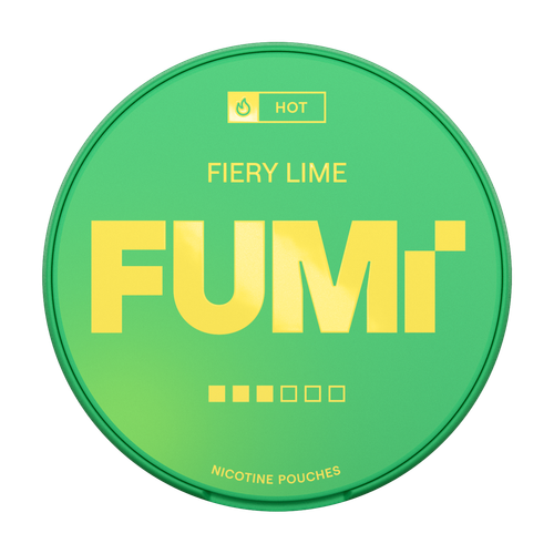 fumi fiery lime 8mg nicotine pouches