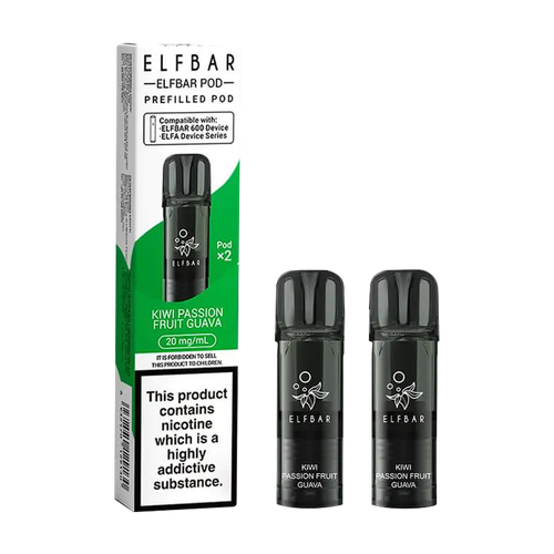 Elfbar 600 Prefilled POD Kiwi Passion Fruit Guava