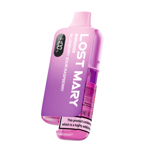 Lost Mary BM6000 Vape Kit blueberry sour raspberry