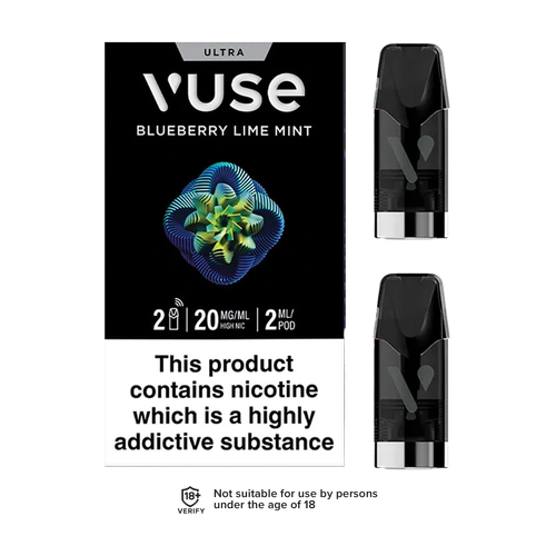 vuse ultra smart pod blueberry lime mint 20mg