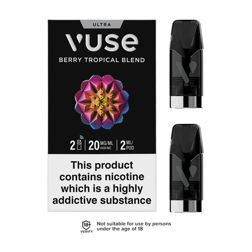 vuse ultra smart pod berry tropical blend 20mg