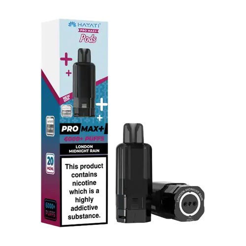 hayati pro max plus 6000 pods london midnight rain