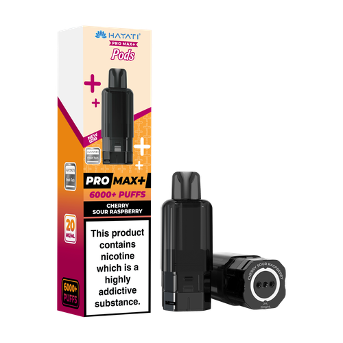hayati pro max plus 6000 pods cherry sour raspberry