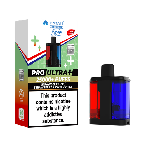 hayati pro ultra plus pods strawberry ice strawberry raspberry ice