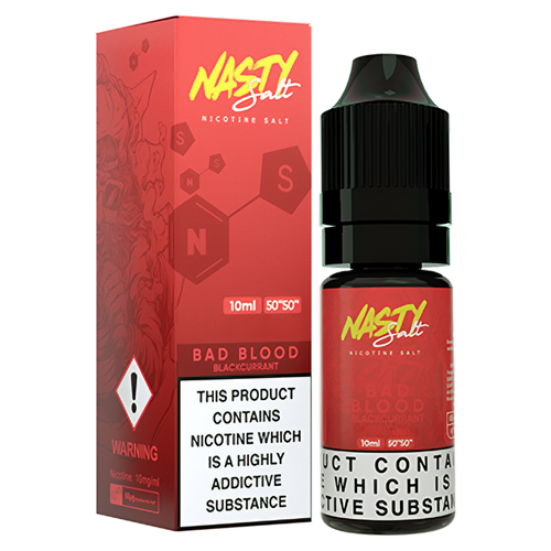 Bad Blood Nic Salt by Nasty Juice 10ml - 20mg