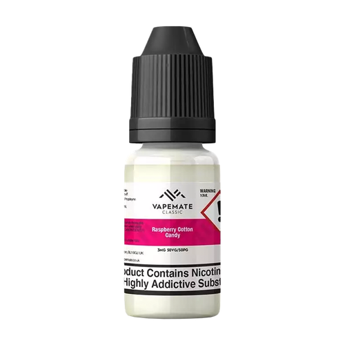 Vapemate Classic Raspberry Cotton Candy 10ml
