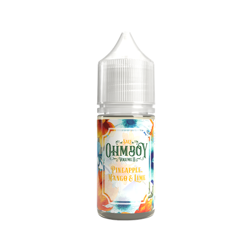 ohm boy volume ii salt pineapple mango lime 10ml
