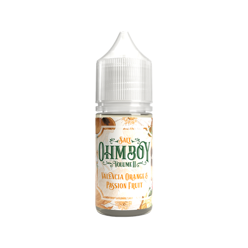 ohm boy volume ii salt valencia orange passion fruit 10ml