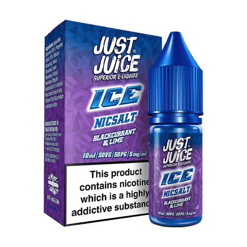 Blackcurrant & Lime Ice Nic Salt by Just Juice