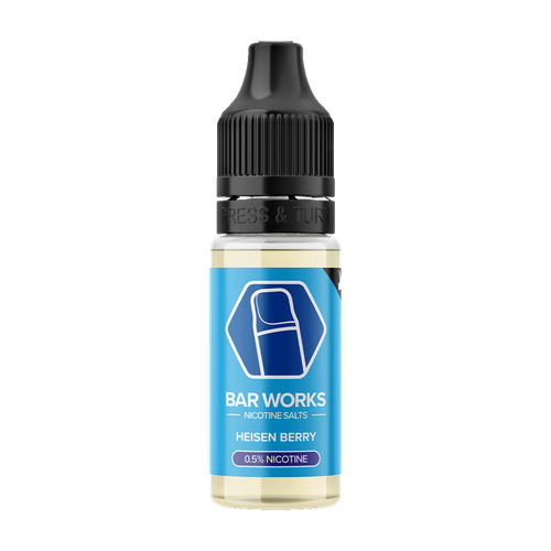 bar works nic salts heisen berry 5mg 10ml