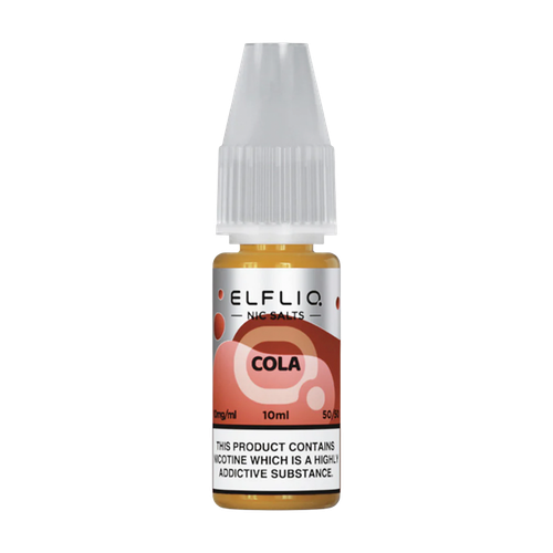 elfliq by elfbar nic salts 10ml cola