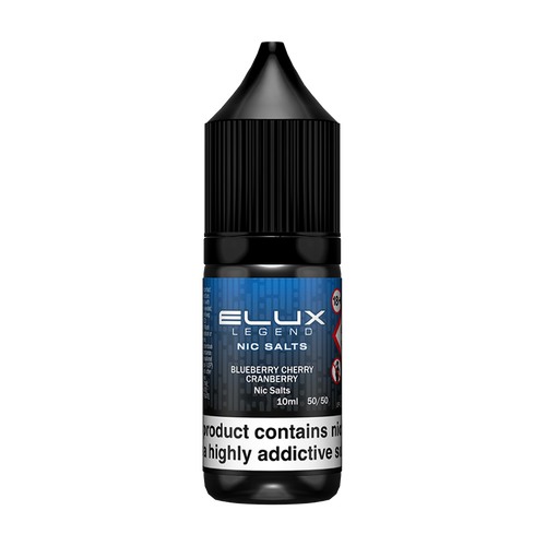 elux legend nic salts blueberry cherry cranberry 10ml