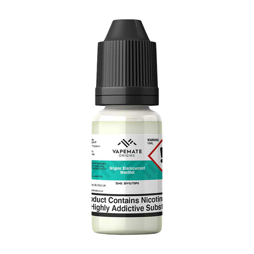 Vapemate Origins Blackcurrant Menthol 10ml