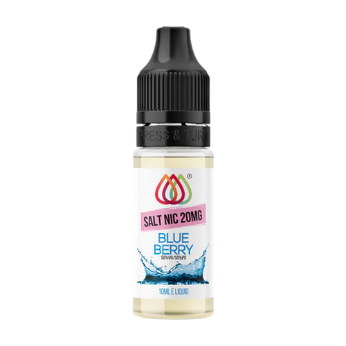 aquavape nic salt blueberry 20mg 10ml box