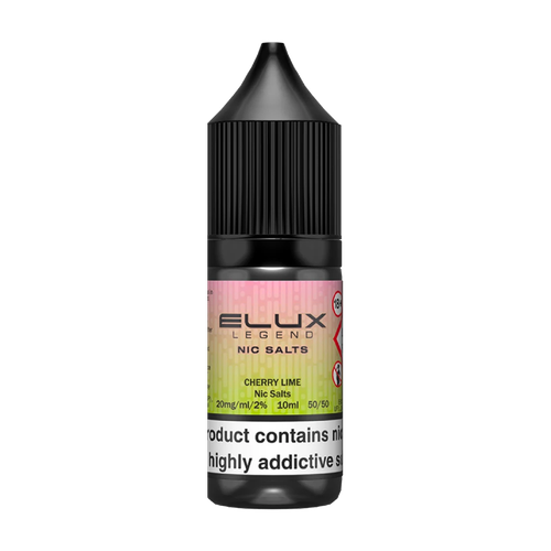 elux legend nic salts cherry lime 10ml