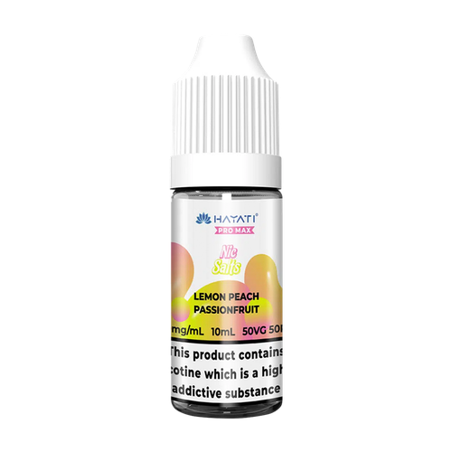 hayati pro max nic salts lemon peach passionfruit
