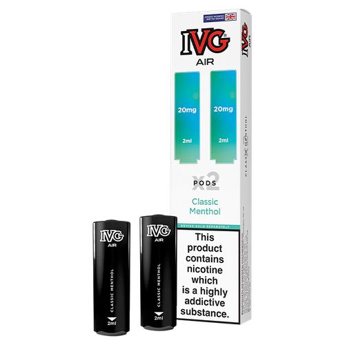 Classic Menthol IVG Air Replacement Pods