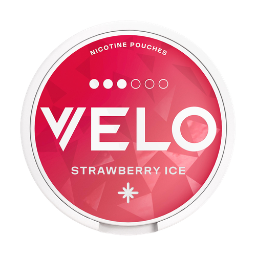 Strawberry Ice Velo Mini Nicotine Pouches 10mg