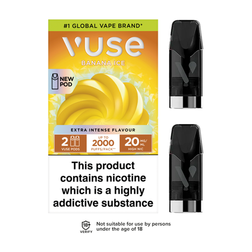vuse extra intense pods banana Ice 20mg