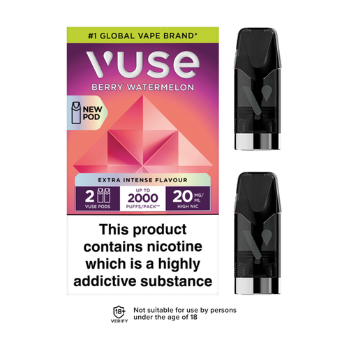 vuse extra intense pods berry watermelon 20mg