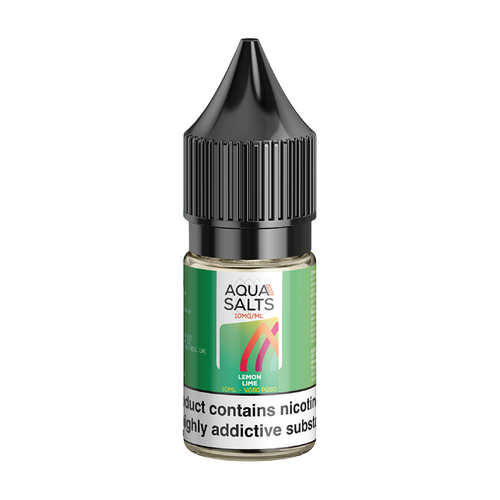 aqua salts lemon lime 10mg