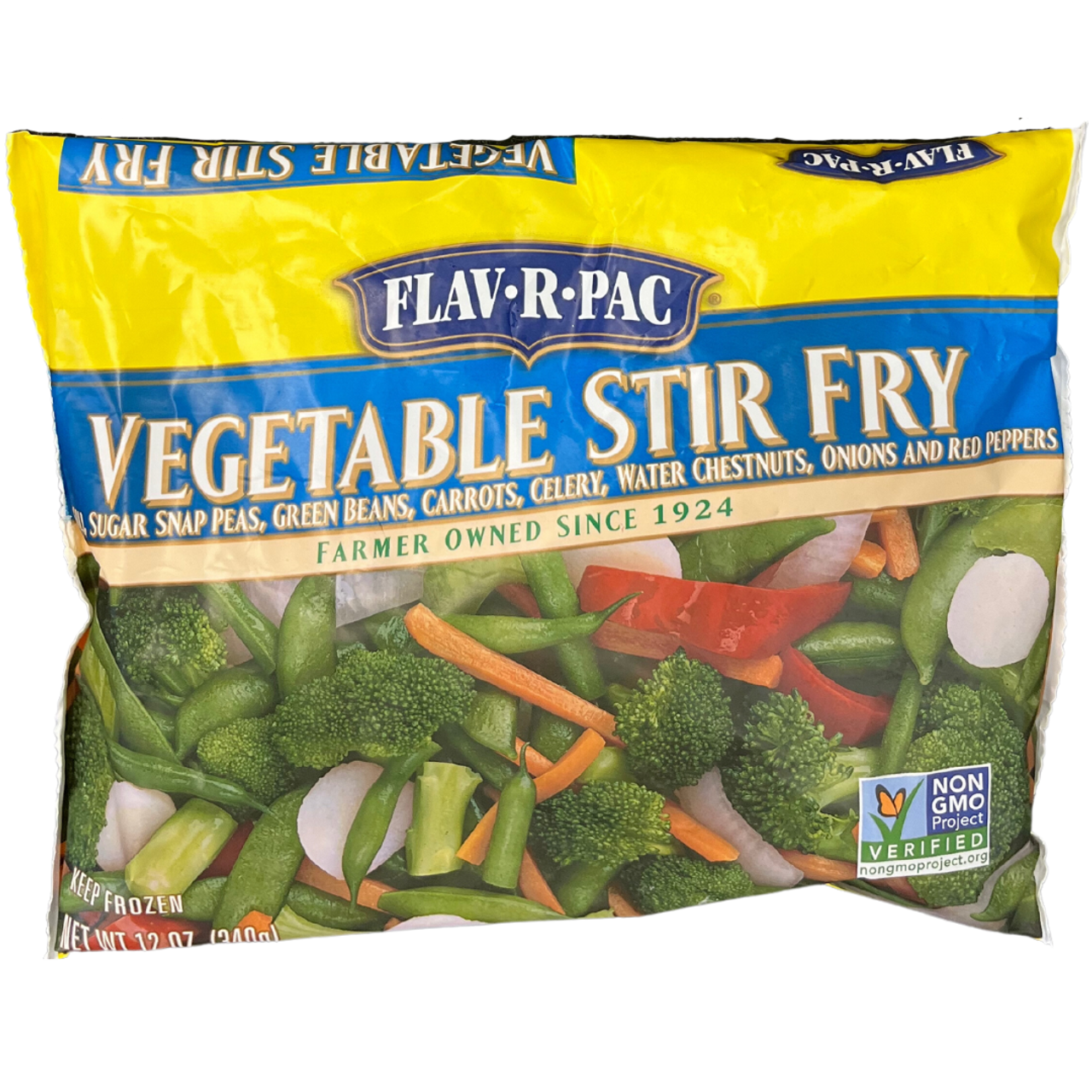 Flavorpac Three Pepper & Onion Stir Fry, Mixed Vegetables