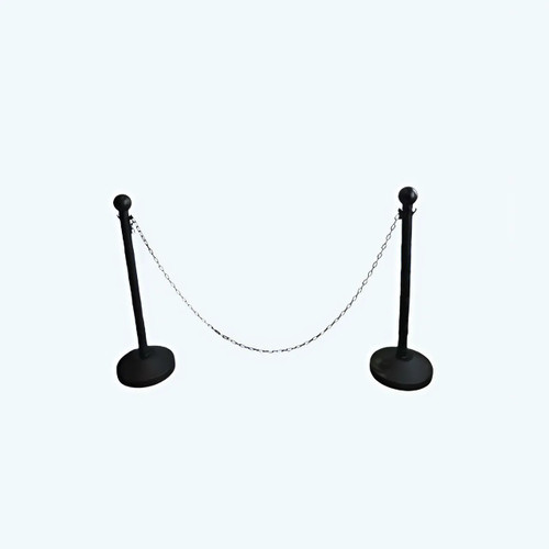 Plastic Stanchion Base and Chain, 2m - Ex-Birmingham Commonwealth Games
