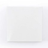 A white cardboard box with a smooth surface and no visible branding or graphics.