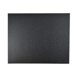 A black textured gift box with a sturdy design, suitable for packaging promotional products.