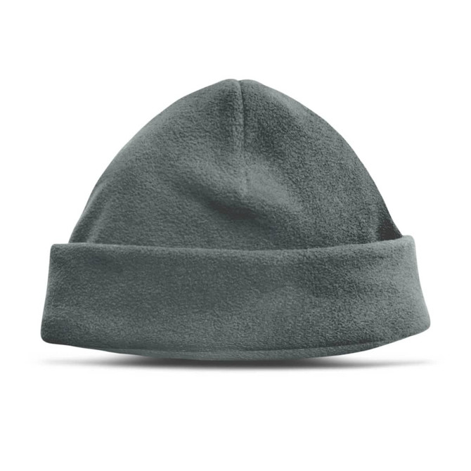 A Seattle Polar Fleece Beanie in a soft, textured fabric, featuring a folded cuff for style and warmth.