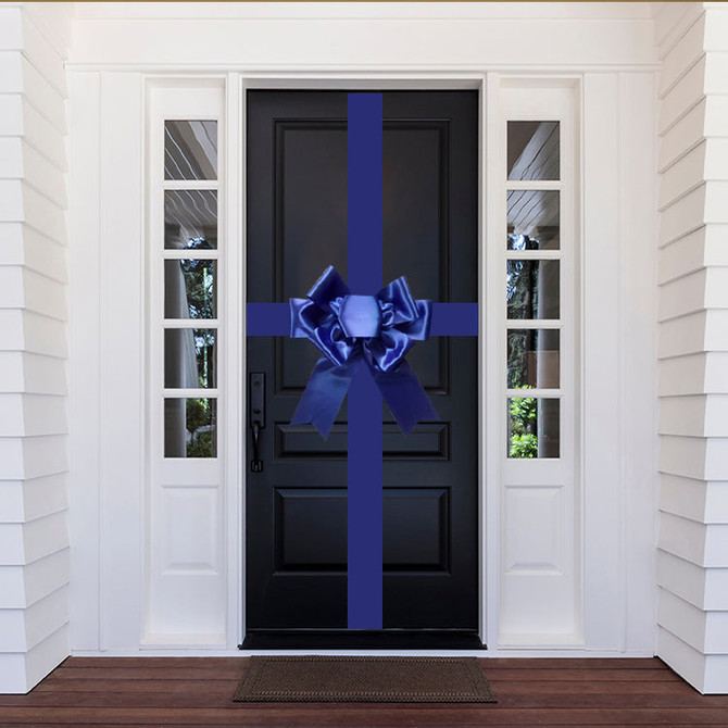 Satin Settlement Door Bow