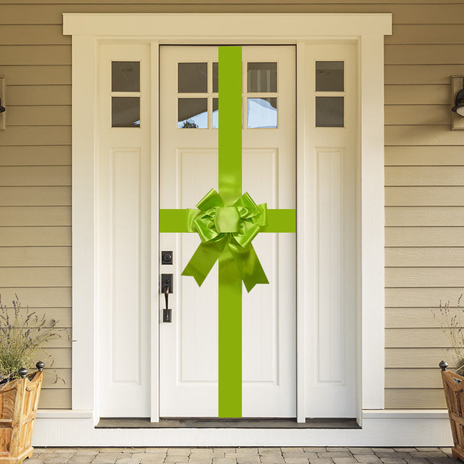 Satin Settlement Door Bow