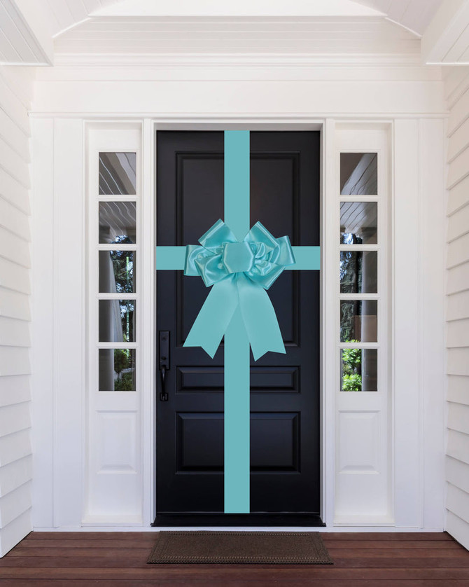 Satin Settlement Door Bow