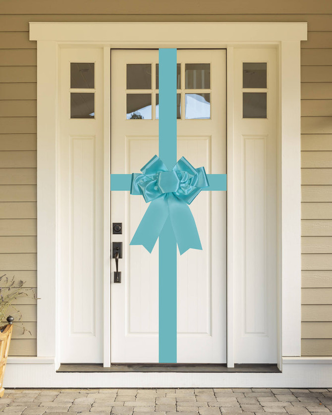 Satin Settlement Door Bow