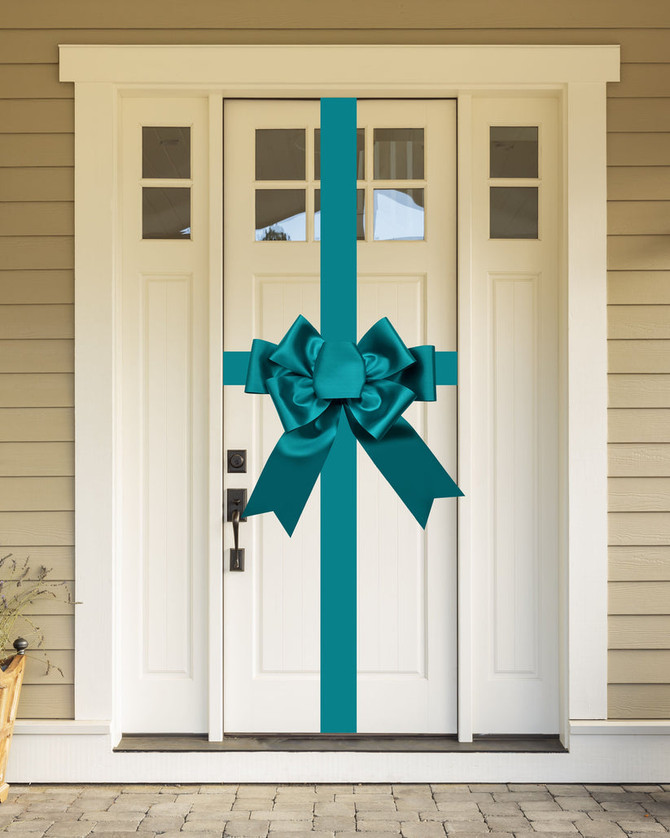 Satin Settlement Door Bow
