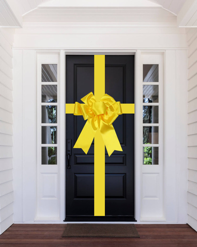 Satin Settlement Door Bow