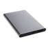 A sleek, silver 4,000mAh power bank with a USB and USB-C port, featuring a small indicator light.