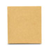 A square, plain brown cardboard sheet with a textured surface.