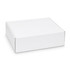 A white box with a locking lid, measuring 360 x 305 x 105mm. It features a logo on the side.