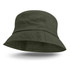 A green Bondi Bucket Hat featuring a wide brim and ventilation eyelets.