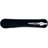 A sleek silver metal pen resting on a black velvet case, featuring a smooth design.