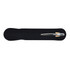 A bamboo pen is displayed on a black velvet base. The pen features a sleek design with a metallic tip and clip.